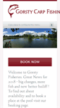 Mobile Screenshot of gorsty-carp-fishing.net